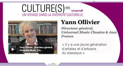 Culture(s) avec Vivendi : l’interview métier de Yann Ollivier