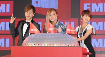 UMG’S EMI returns to China and South East Asia with A-Mei, Show Lo and Rainie Yang