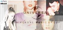 Les artistes d’Universal Music se hissent au sommet des ventes d’albums en 2014