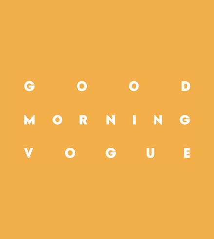 Dailymotion will be hosting “Good Morning Vogue” in celebration of Fashion Week