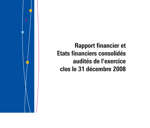 Template Rapport financier et Etats financiers consolidés audités de l'exercice clos le 31 décembre 2008