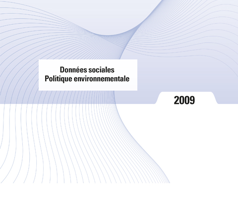 Couverture Données sociales Politique Environnementale 2009