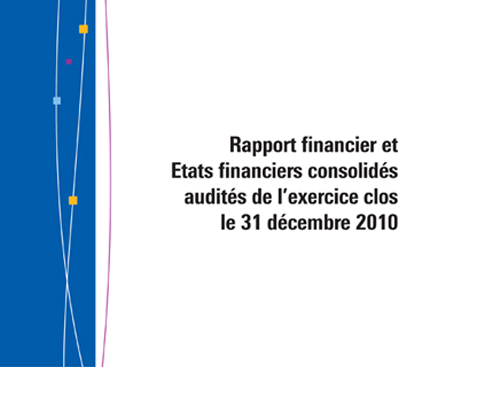 Template Rapport financier et Etats financiers consolidés audités de l'exercice clos le 31 décembre 2010