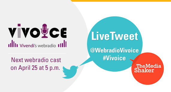 ”Who will fund creative content in the digital age?” on Vivoice, April 25