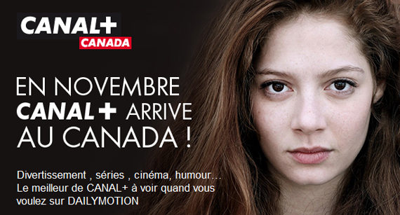 Canal+ arrive au Canada !