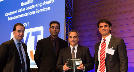 GVT: customer value leadership award  by Frost & Sullivan