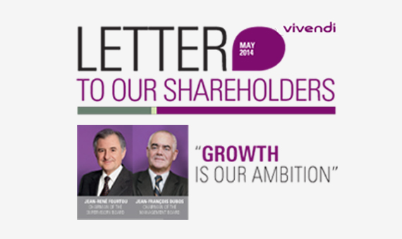 May 2014 Letter to our Shareholders