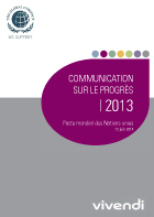 Communication sur le progrès 2013