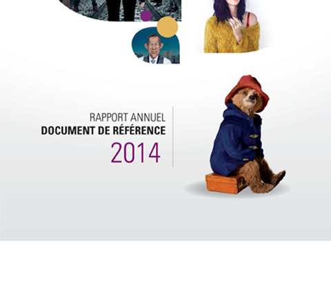 Couverture Rapport annuel Document de référence 2014