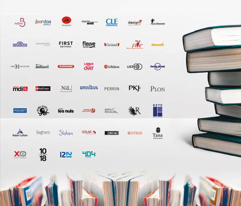 Logos des Maisons d'édition Editis