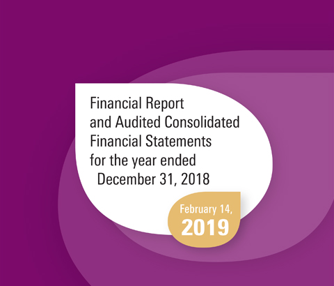 Financial Report and Audited Consolidated Financial Statements the year ended December 31, 2018