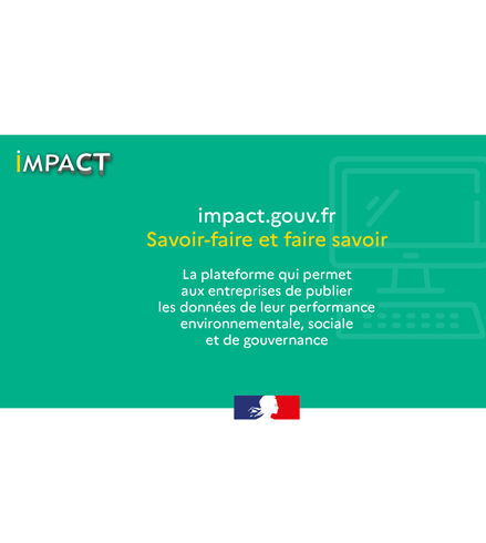 Impact.gouv.fr: la plateforme qui permet aux entreprises de publier les données de leur performance environnementale, sociale et de gouvernance