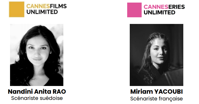 Lauréates des résidences Canneséries Unlimited et Cannes Films Unlimited 2021