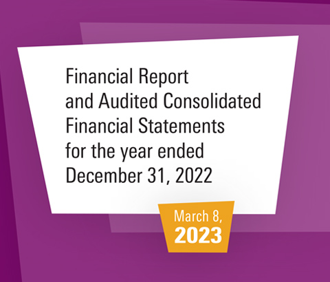 Financial Report and Audited Consolidated Financial Statements for the year ended December 31, 2022