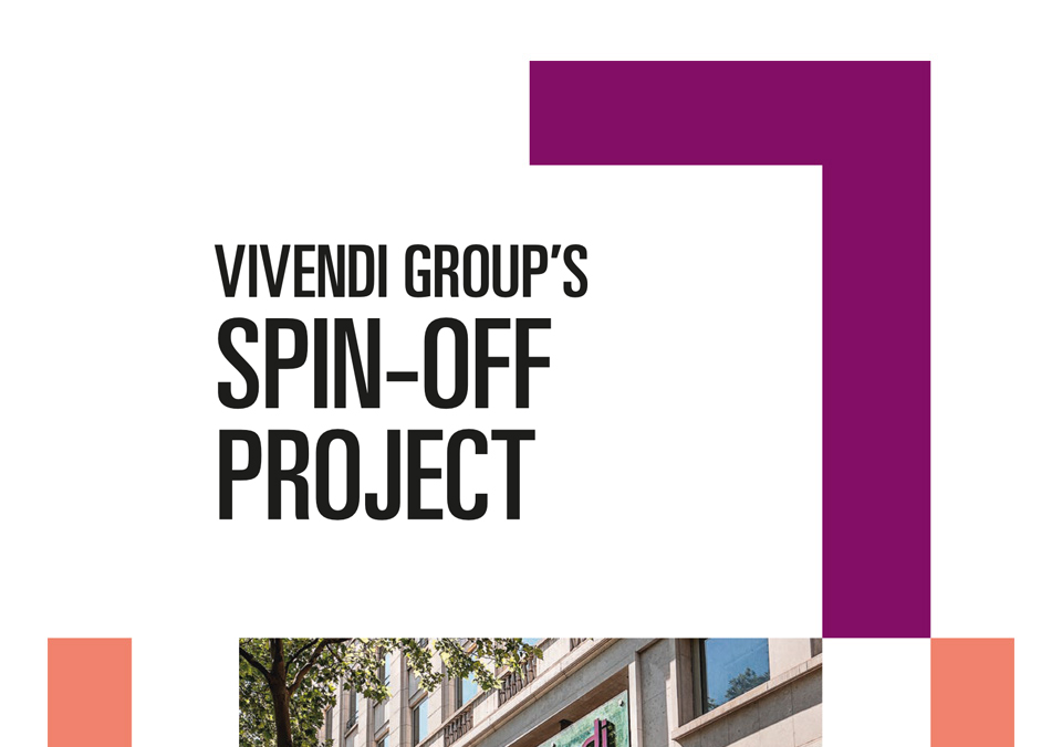 Shareholders newsletter – Vivendi group’s Spin-off project